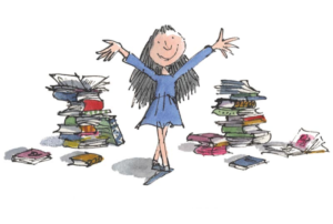 RD7001 - Roald Dahl - Matilda - This child seems to be interested in everything - Limited Edition Print - Quentin Blake Print - Matilda Signed Print .jpg